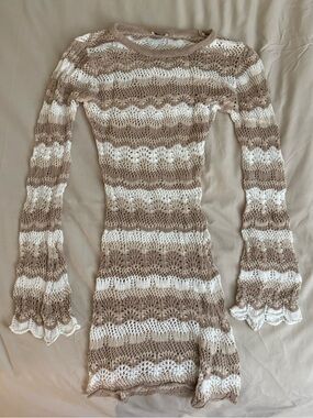 princess polly elouise dress White Elouise Mini Dress Size 6 - $52 (33% Off Retail)